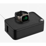 Spigen SGP Επιτραπέζια βάση Organizer για Apple Watch Band S340 με λειτουργία φόρτισης, 90° σύστημα περιστροφής & αποθηκευτικούς χώρους - ΜΑΥΡΟ - AMP07602